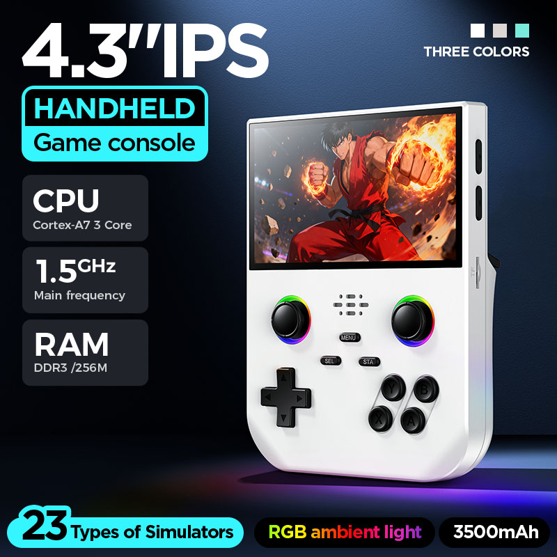 Retro Gaming Devices - Przenośna konsola do gier z systemem