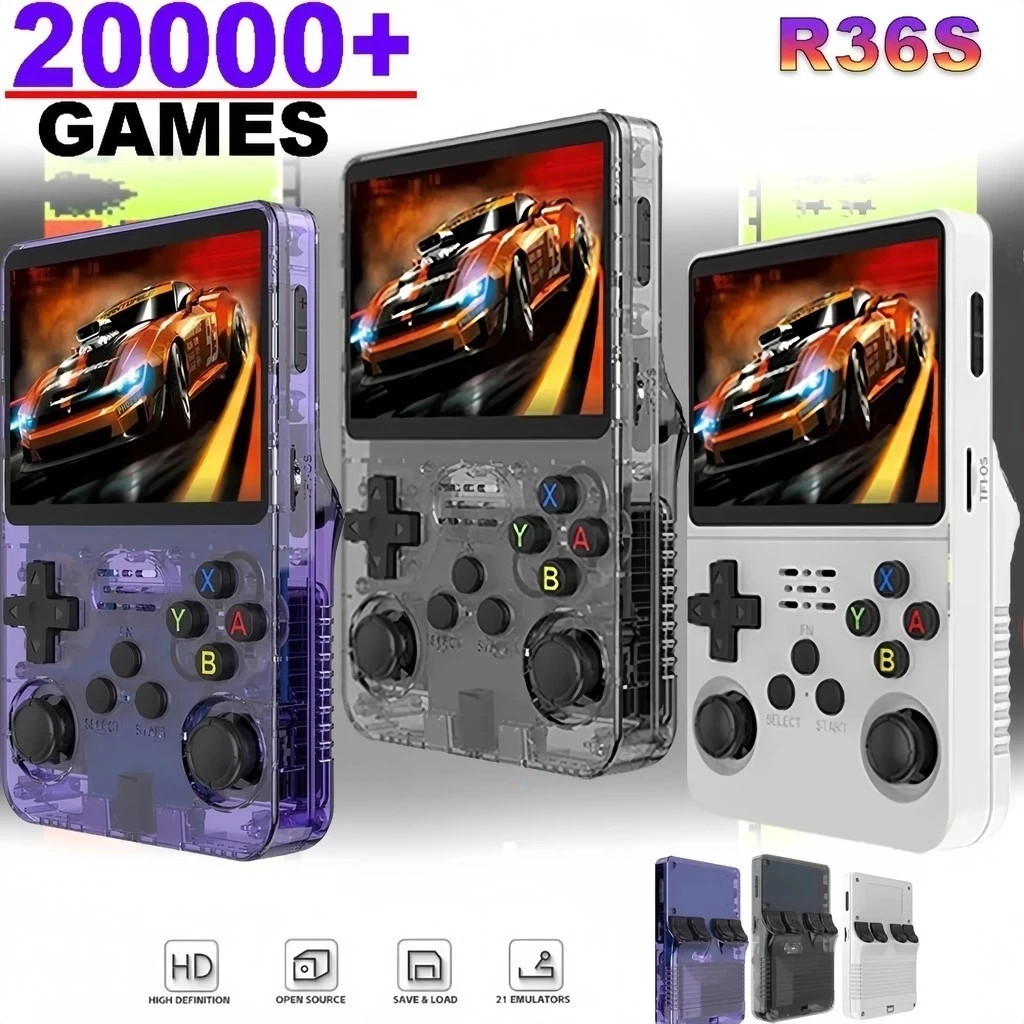 Retro Gaming Game Stick - Mini R36S Retro Konsola Przenośna do