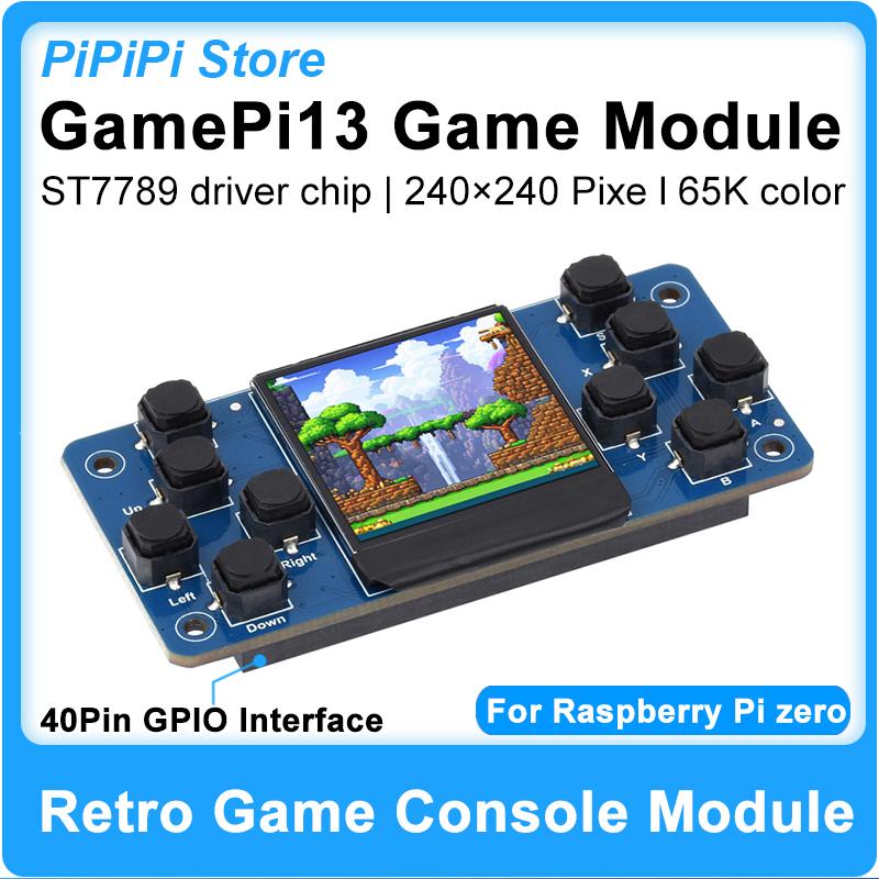Retro Gaming Raspberry Pi Zero - Moduł konsoli do gier retro GamePi13