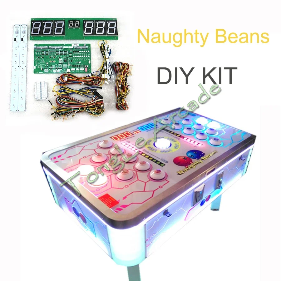 Arcade Button Kit - Zestaw DIY Naughty Beans, sprzęt rozrywkowy