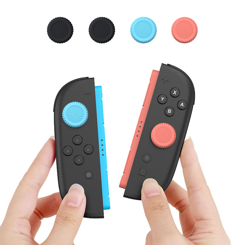 Arcade Button Kit - 4 szt. Miękkie Silikonowe Nakładki na