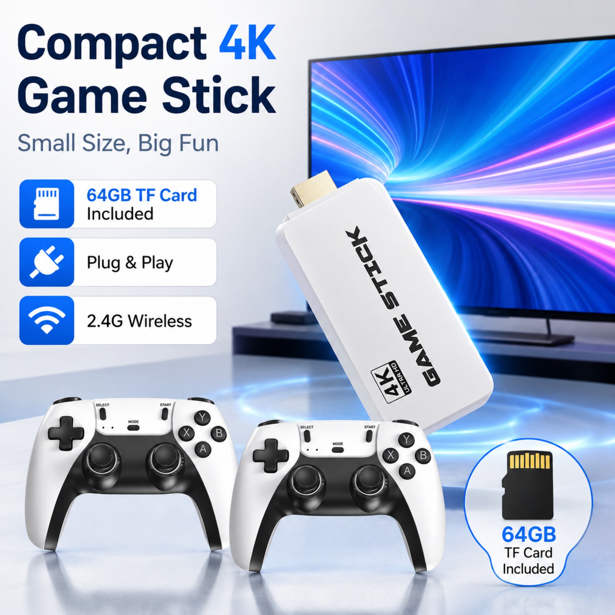 Retro Gaming Game Stick - Konsola do gier retro Game Stick