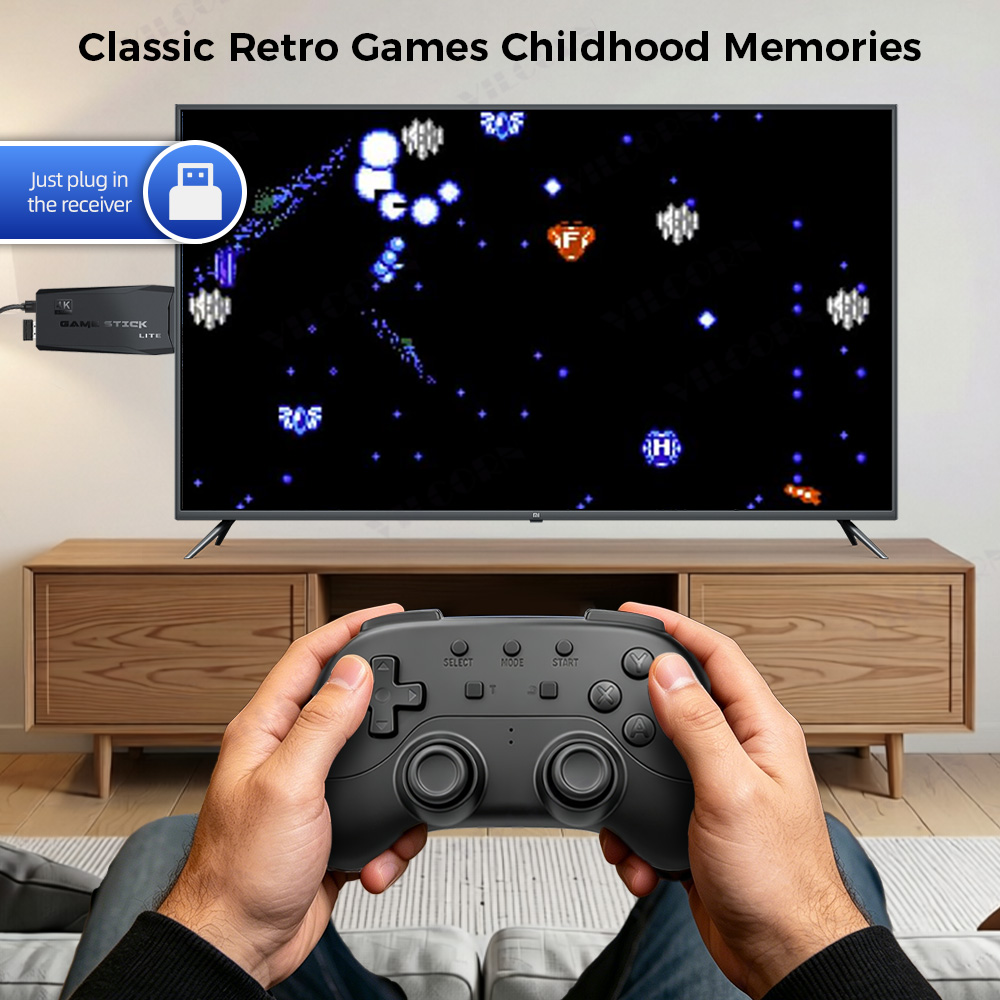 Bezprzewodowy kontroler VILCOR – Retro Gaming Emulator Pc recenzja i cena