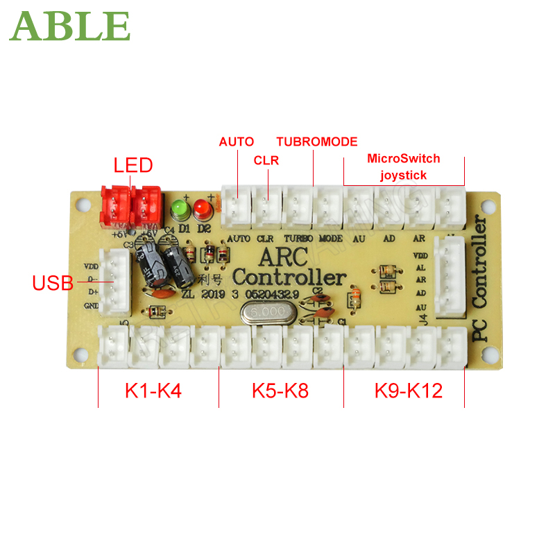 Zręcznościowa 2 graczy z zerow – Arcade Button Kit recenzja i cena