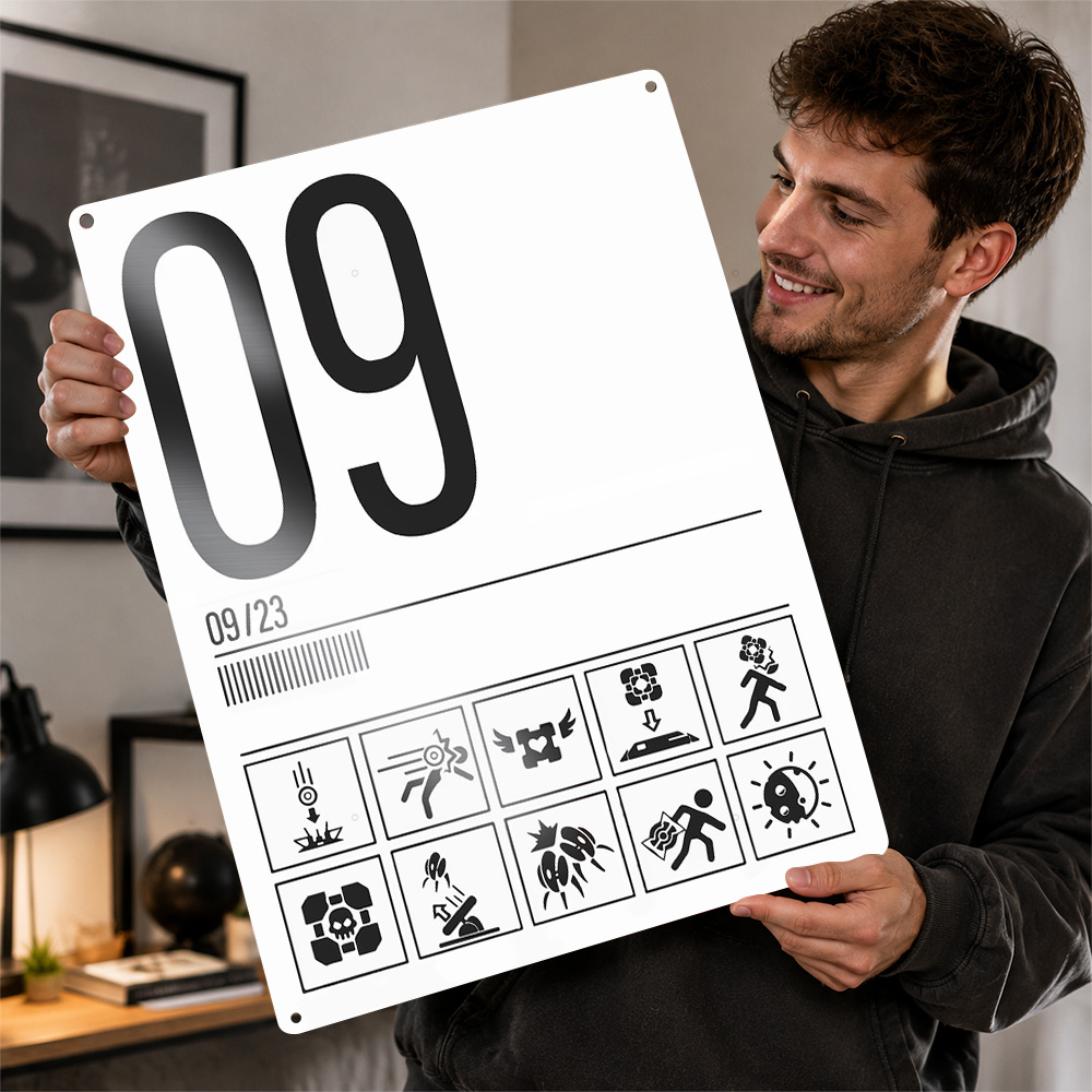 Plakat z poradami na wyzwanie  – Retro Gaming Guide recenzja i cena