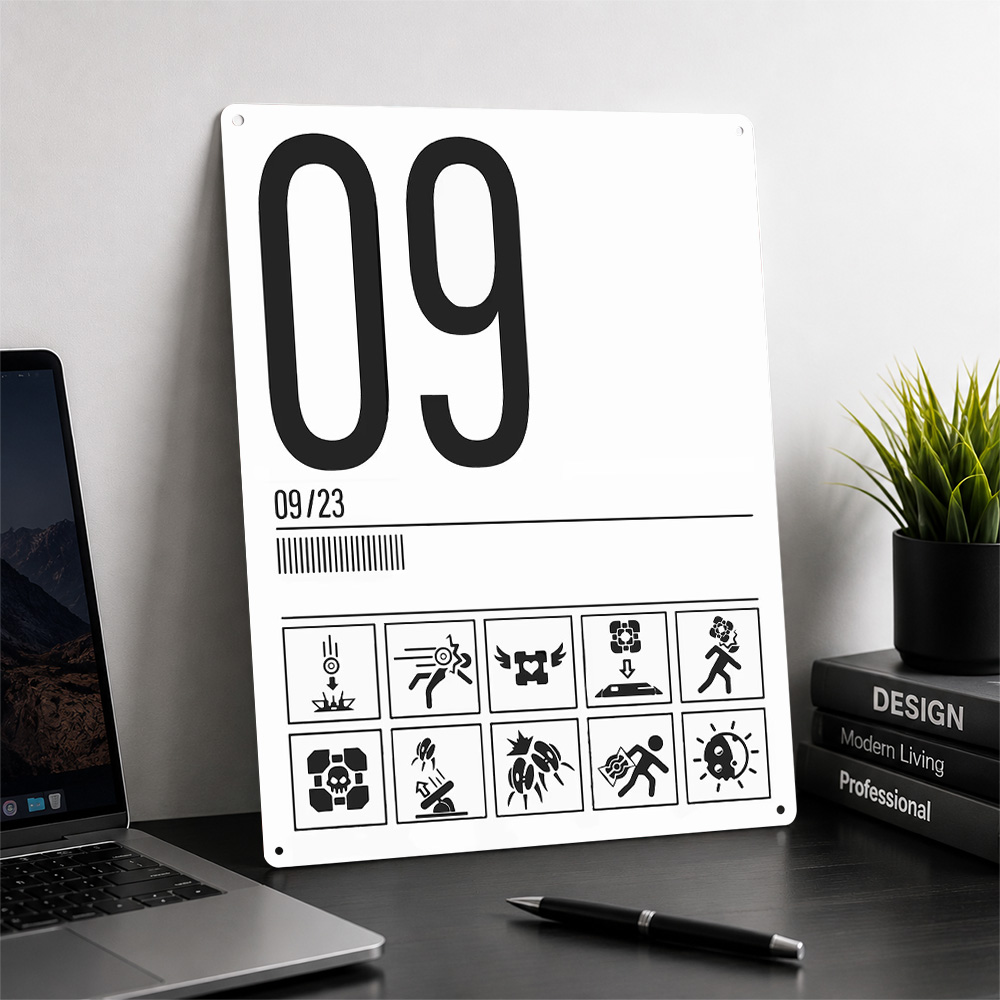 Plakat z poradami na wyzwanie  – Retro Gaming Guide recenzja i cena