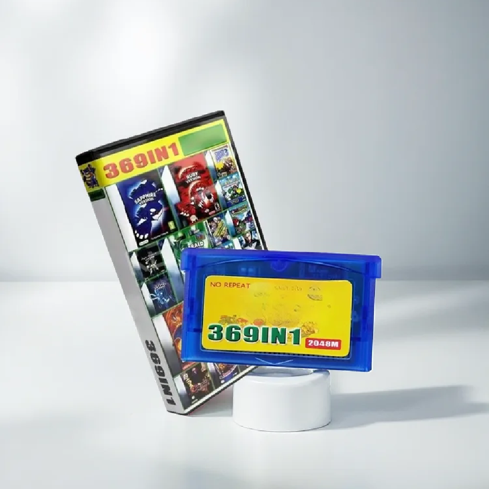 Karta z grami GBA 369 w 1, 32- – Retro Game Card recenzja i cena