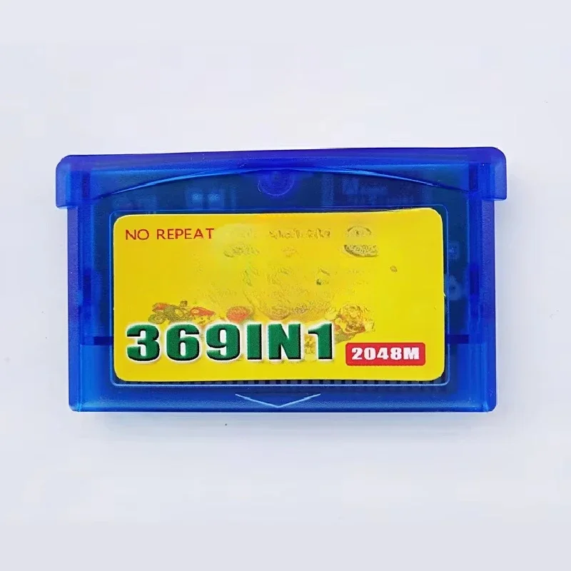 Karta z grami GBA 369 w 1, 32- – Retro Game Card recenzja i cena