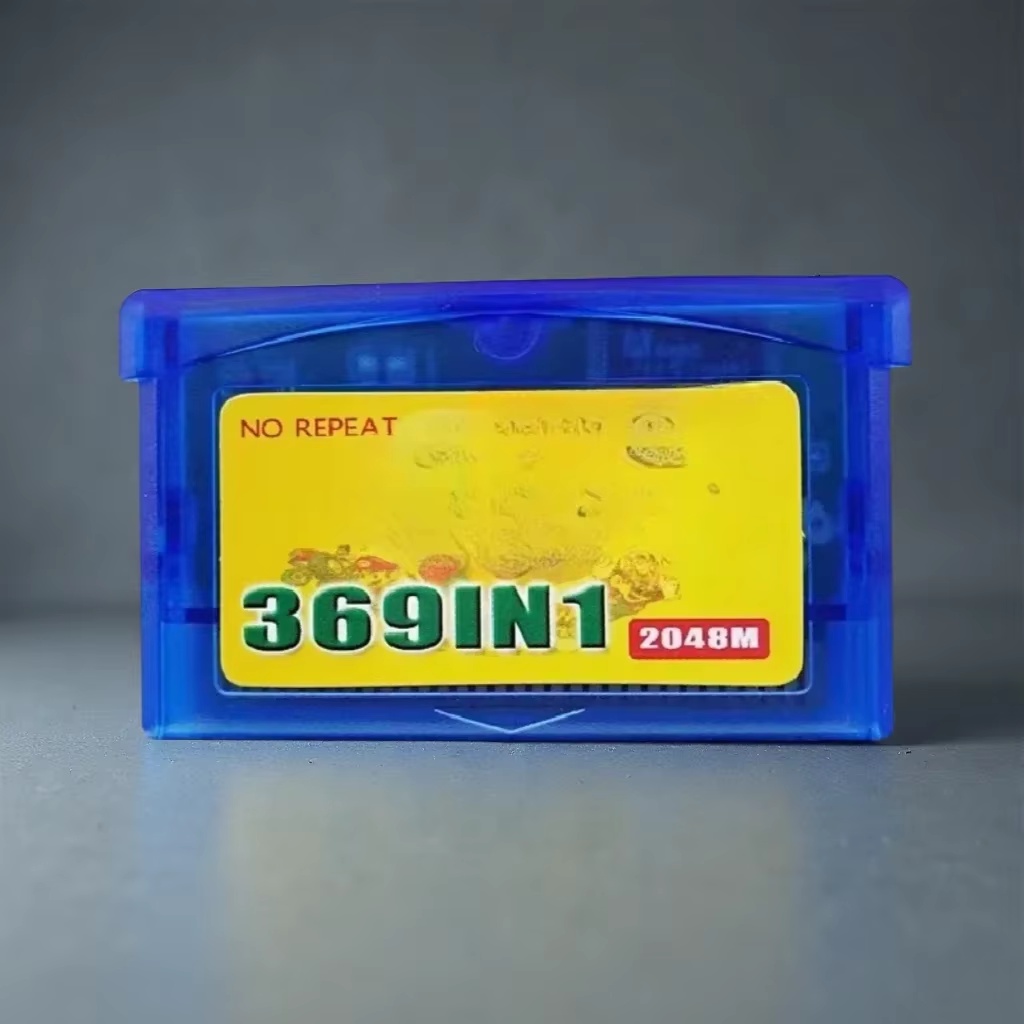 Karta z grami GBA 369 w 1, 32- – Retro Game Card recenzja i cena