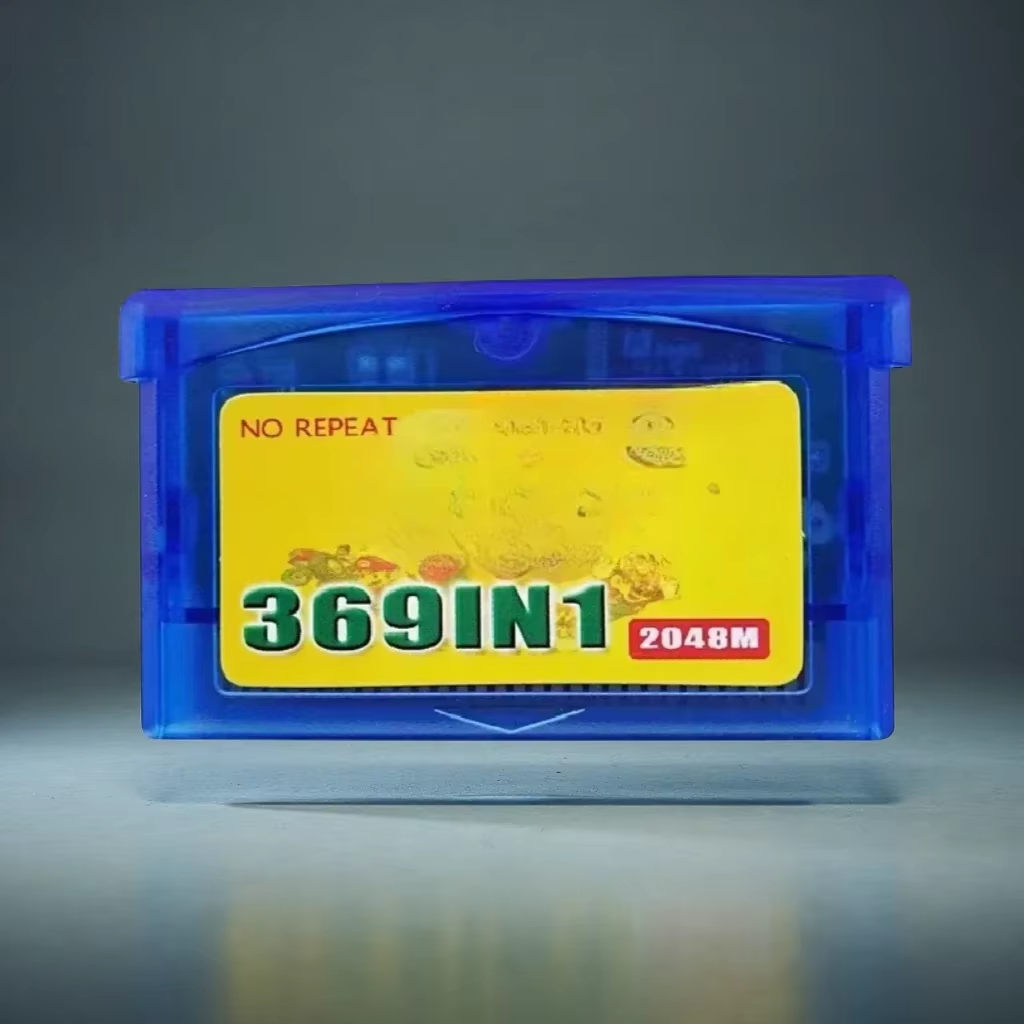 Karta z grami GBA 369 w 1, 32- – Retro Game Card recenzja i cena