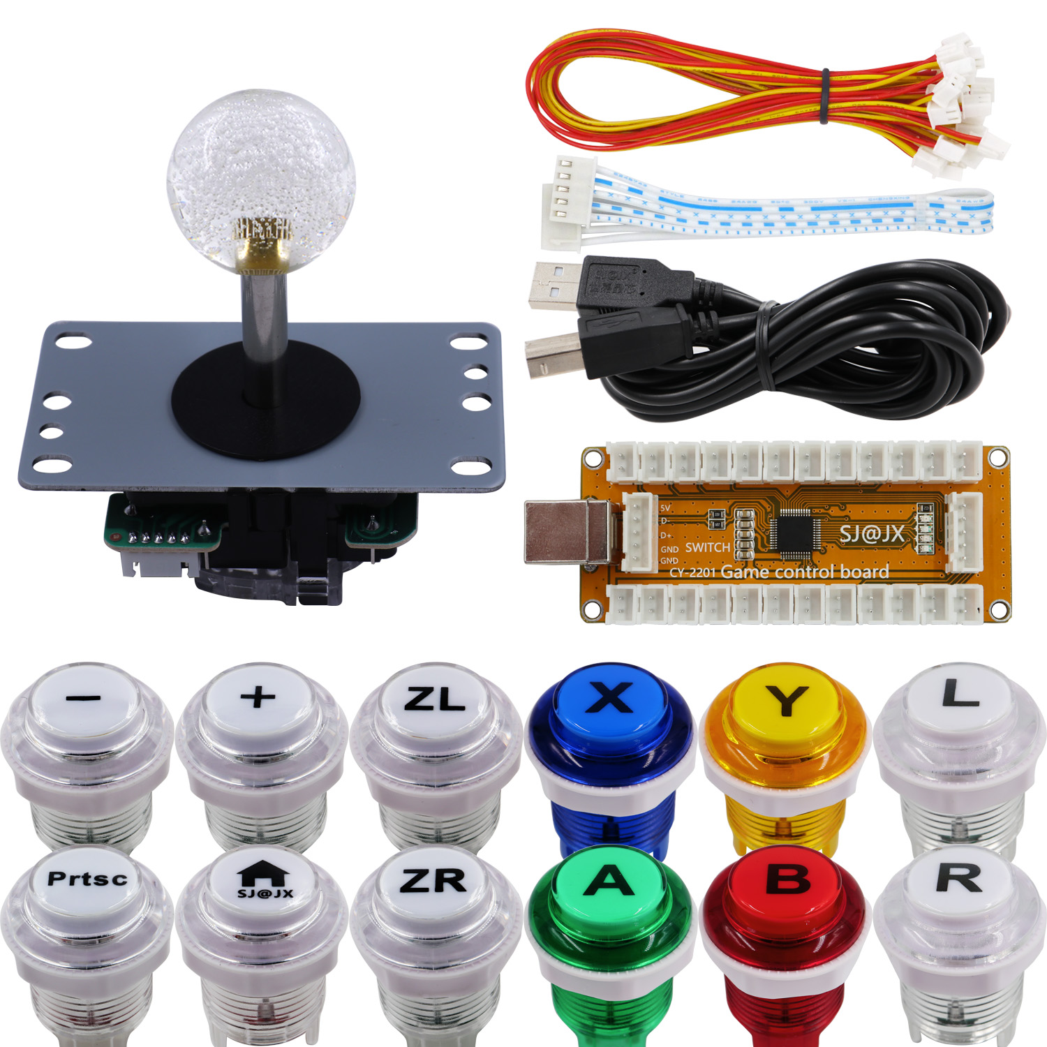 Kontroler Arcade SJ@JX, enkode – Arcade Button Kit recenzja i cena