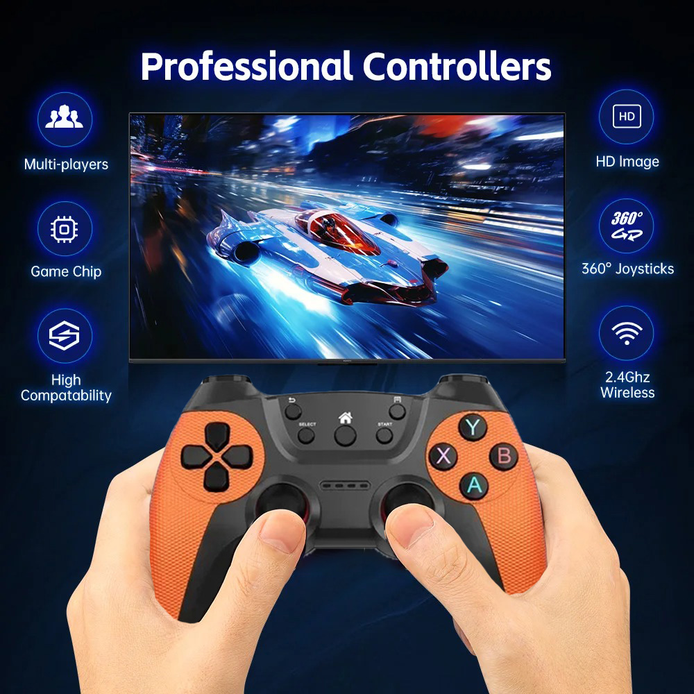 X8 Ultra Game Stick Pro 128GB  – Retro Gaming Game Stick recenzja i cena
