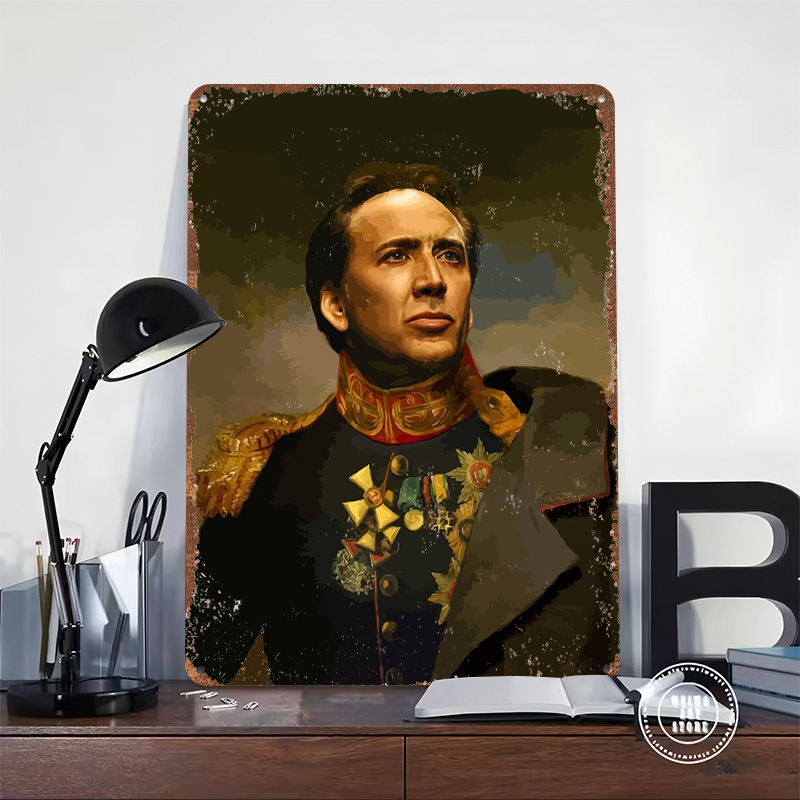 Plakat z zabawnym memem Nicola – Retro Gaming Meme recenzja i cena