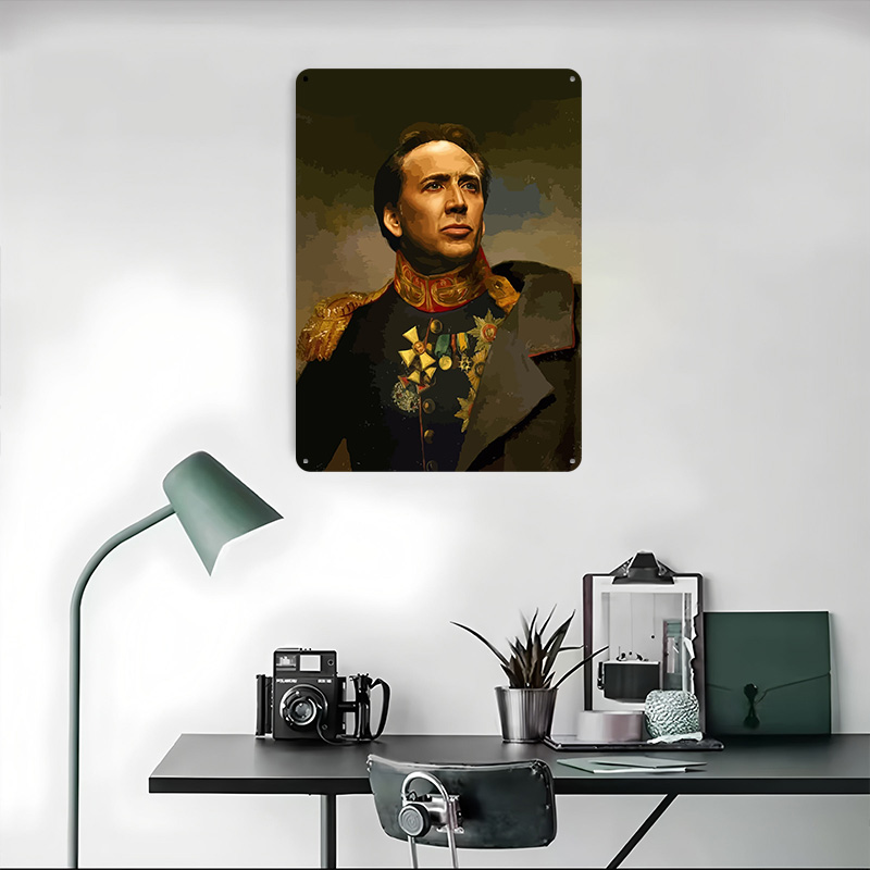 Plakat z zabawnym memem Nicola – Retro Gaming Meme recenzja i cena