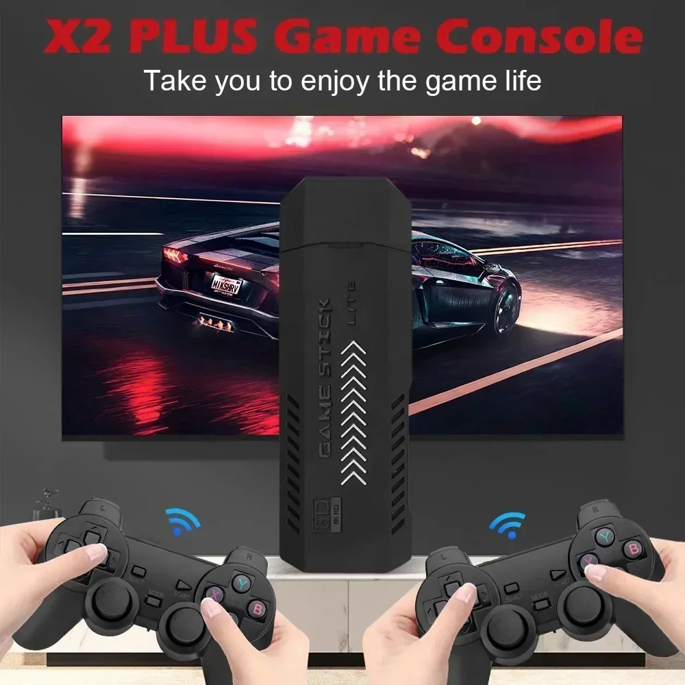 X2Plus Retro 4K 3D HD Game Sti – Retro Gaming Game Stick recenzja i cena