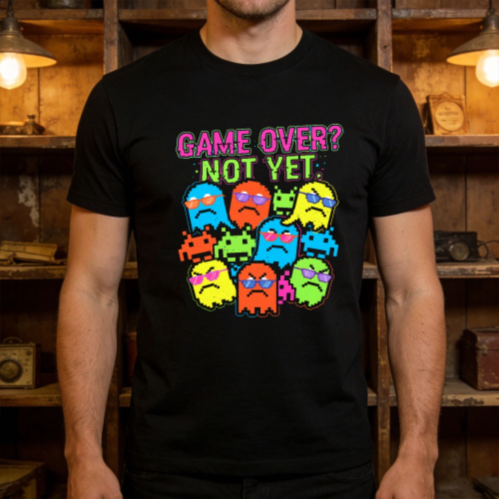 Koszulka z krótkim rękawem, ba – Retro Gaming Meme recenzja i cena