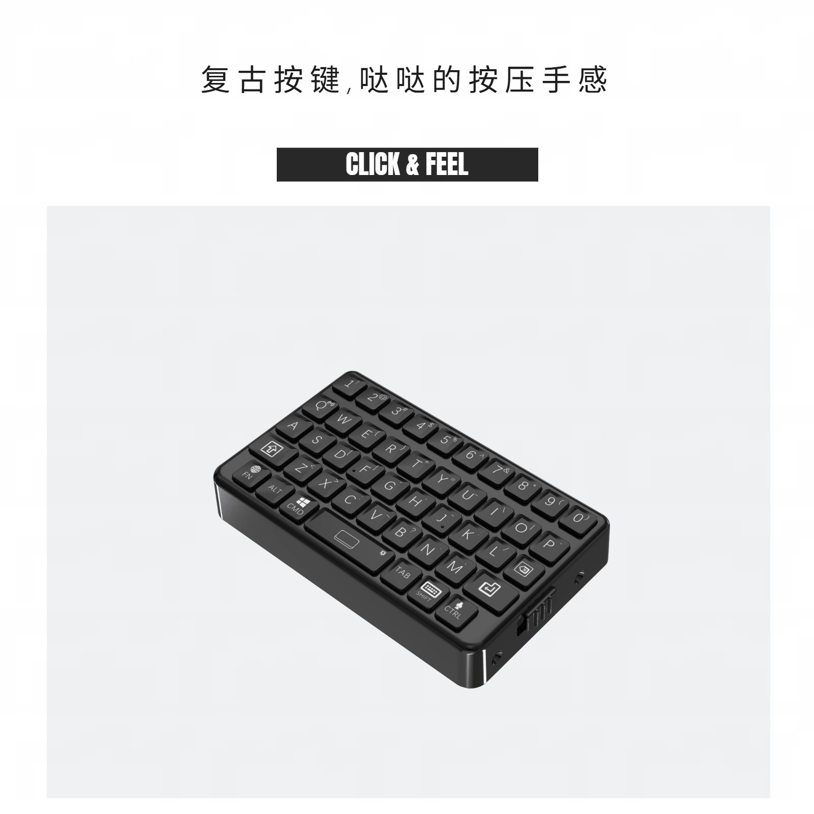 EXknight Retro Mini Keyboard B – Retro Gaming Mobile recenzja i cena