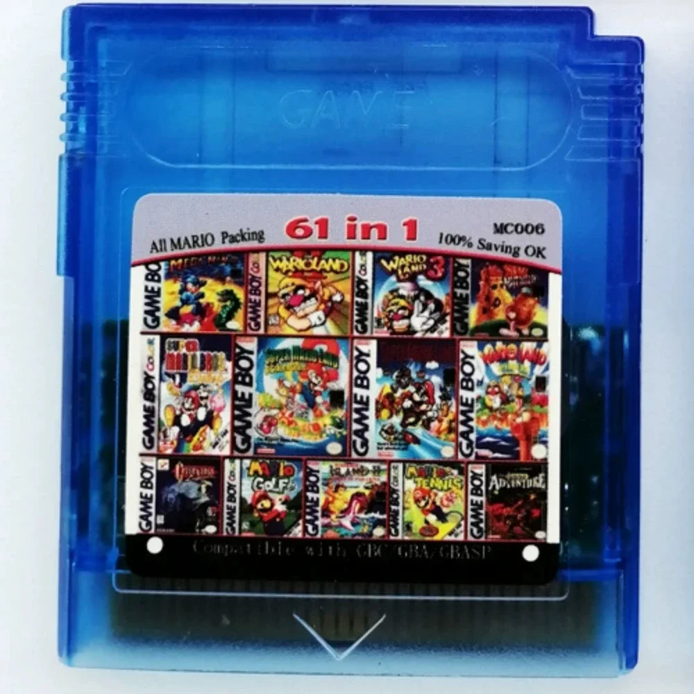 Karta z grami retro GBC, seria – Retro Game Card recenzja i cena