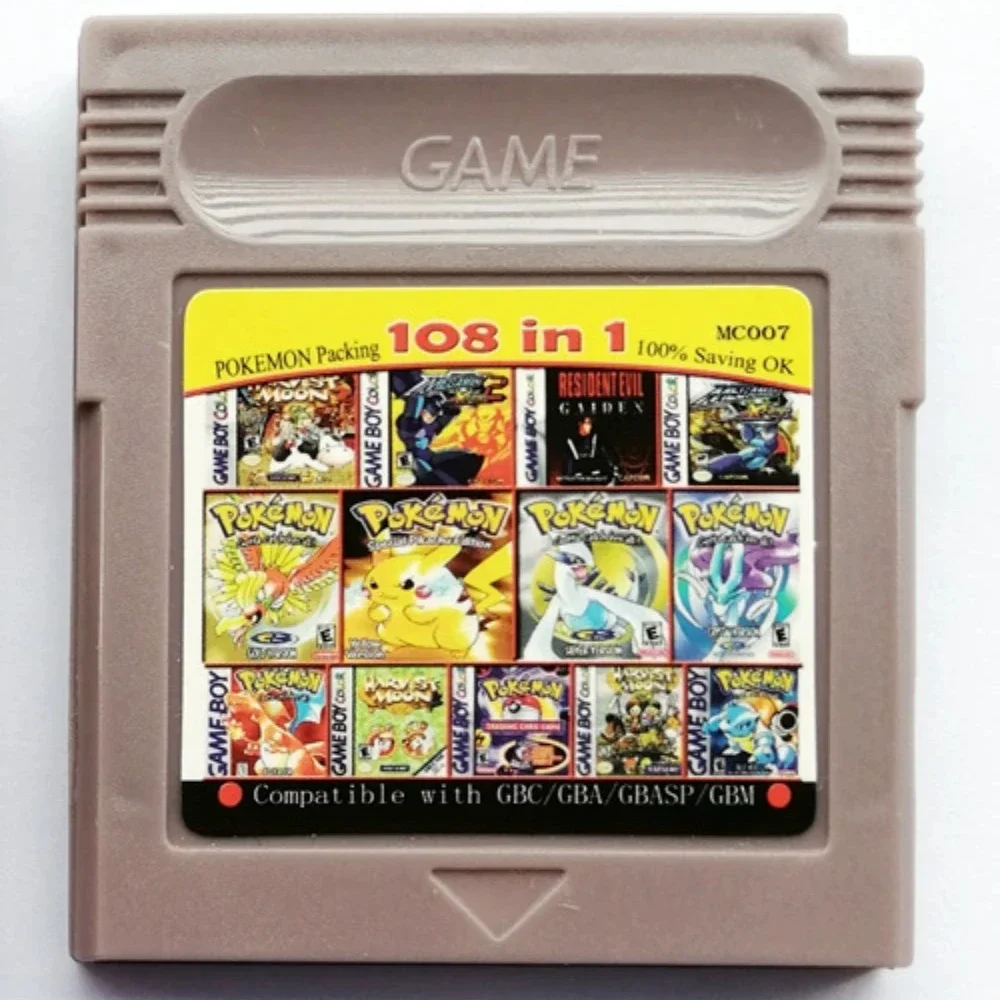 Karta z grami retro GBC, seria – Retro Game Card recenzja i cena