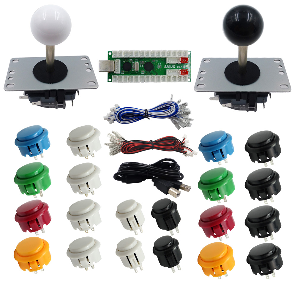 Zestaw Arcade DIY dla 2 graczy – Arcade Button Kit recenzja i cena