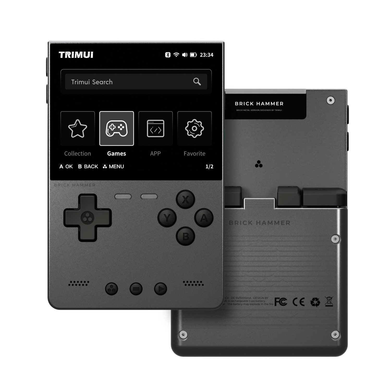 TRIMUI BRICK HAMMER Retro Kons – Retro Gaming Mobile recenzja i cena