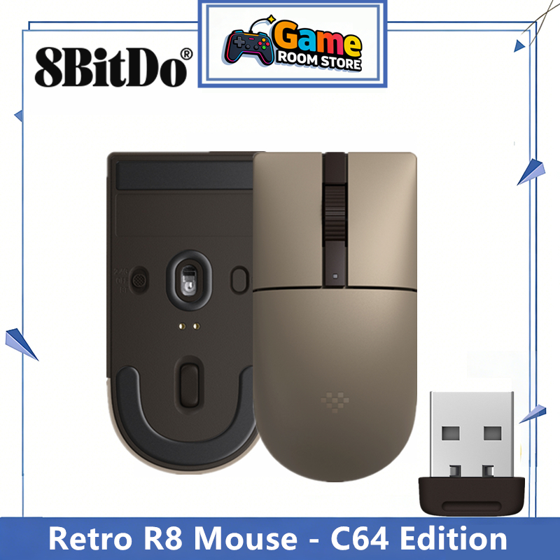 Mysz 8BitDo Retro R8 - Edycja  – Retro Gaming Style recenzja i cena