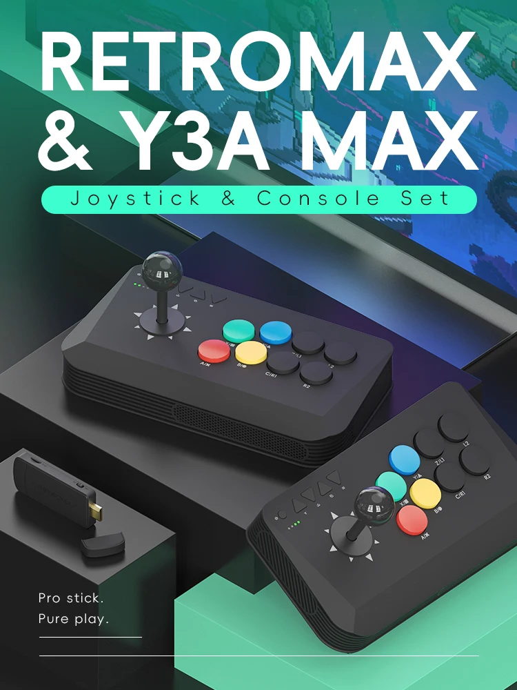Bezprzewodowy joystick arcade  – Retro Gaming Game Stick recenzja i cena