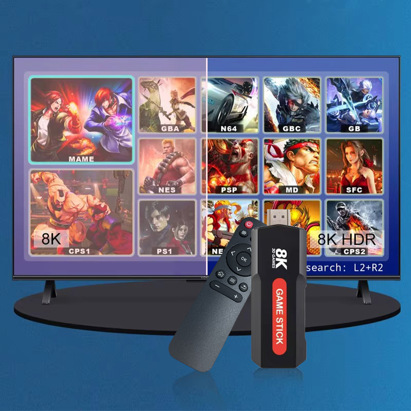 Konsola X2 Game Stick HD 4K 8K – Retro Gaming Game Stick recenzja i cena