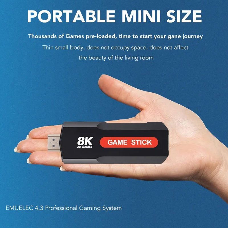 Konsola X2 Game Stick HD 4K 8K – Retro Gaming Game Stick recenzja i cena